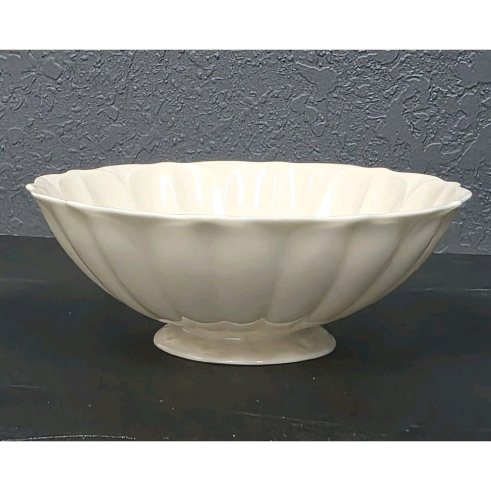 Vintage Lenox Lotus Footed Bowl Backstamp‎